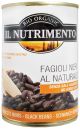 Fagioli neri al naturale 400g IL NUTRIMENTO